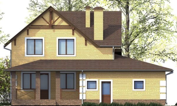 6. Проект дома D-110 Екстерьер Проект дома D-110 - фото 6