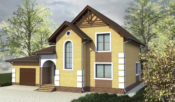 17. Проект дома D-110 Екстерьер Проект дома D-110 - фото 17
