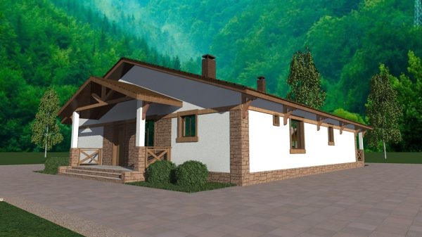 13. Проект дома D-111 Екстерьер Проект дома D-111 - фото 13