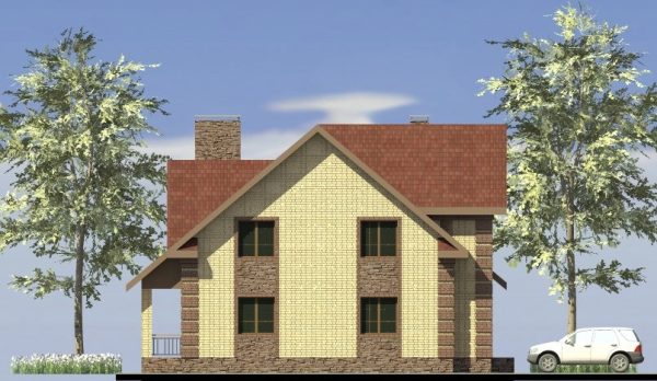 2. Проект дома D-113 Екстерьер Проект дома D-113 - фото 2