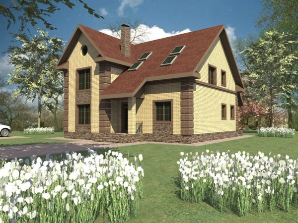 3. Проект дома D-113 Екстерьер Проект дома D-113 - фото 3