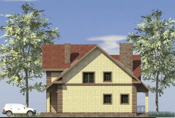 7. Проект дома D-113 Екстерьер Проект дома D-113 - фото 7