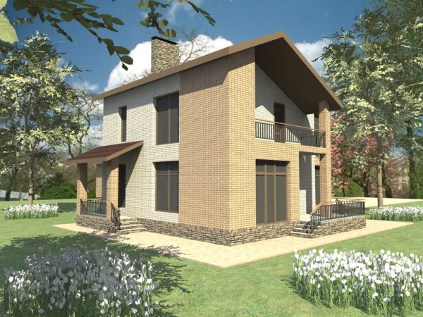 9. Проект дома D-116 Екстерьер Проект дома D-116 - фото 9