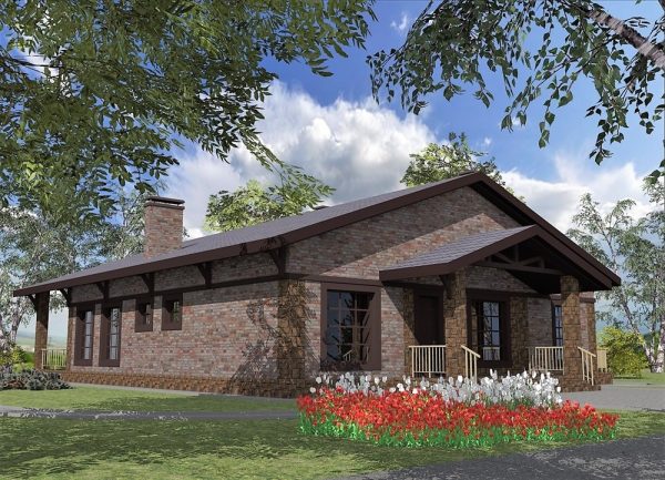 7. Проект дома D-119 Екстерьер Проект дома D-119 - фото 7