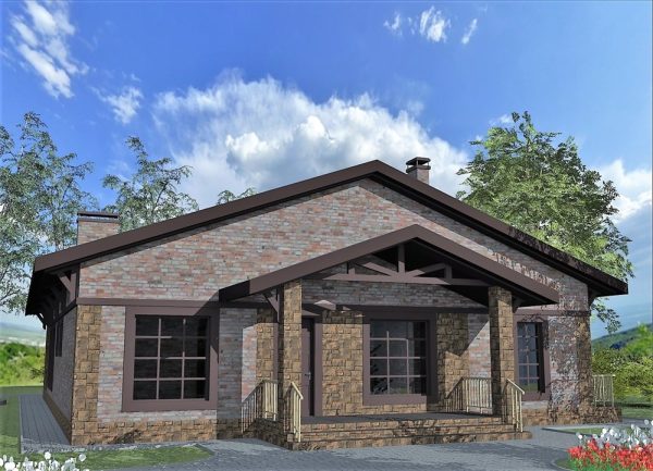 8. Проект дома D-119 Екстерьер Проект дома D-119 - фото 8