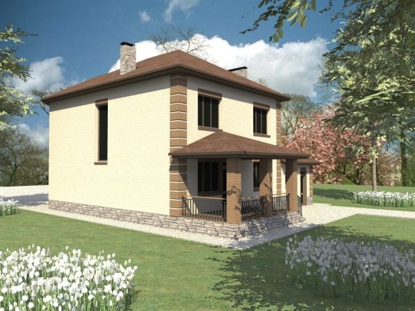 13. Проект дома D-121 Екстерьер Проект дома D-121 - фото 13