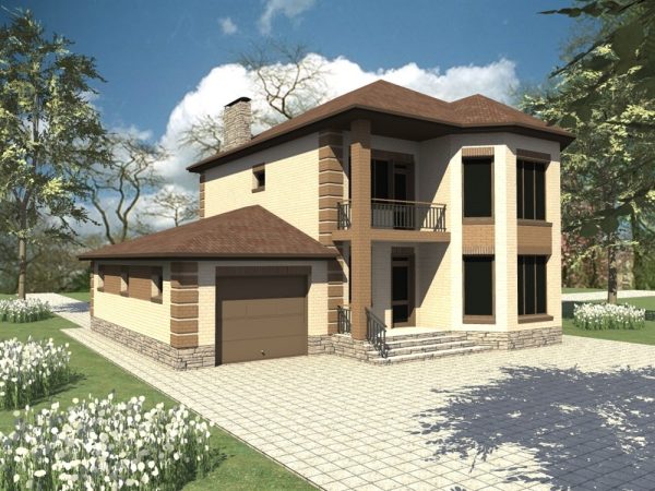 22. Проект дома D-121 Екстерьер Проект дома D-121 - фото 22