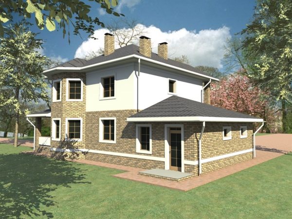 12. Проект дома D-123 Екстерьер Проект дома D-123 - фото 12