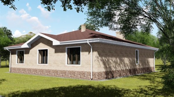 2. Проект дома D-124 Екстерьер Проект дома D-124 - фото 2