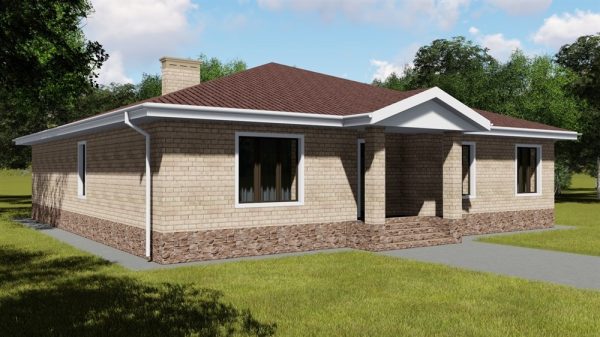 10. Проект дома D-124 Екстерьер Проект дома D-124 - фото 10