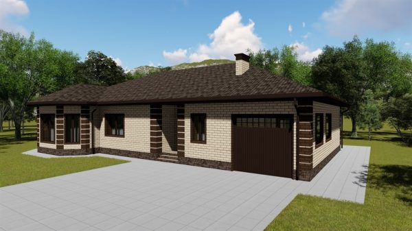 12. Проект дома D-125 Екстерьер Проект дома D-125 - фото 12