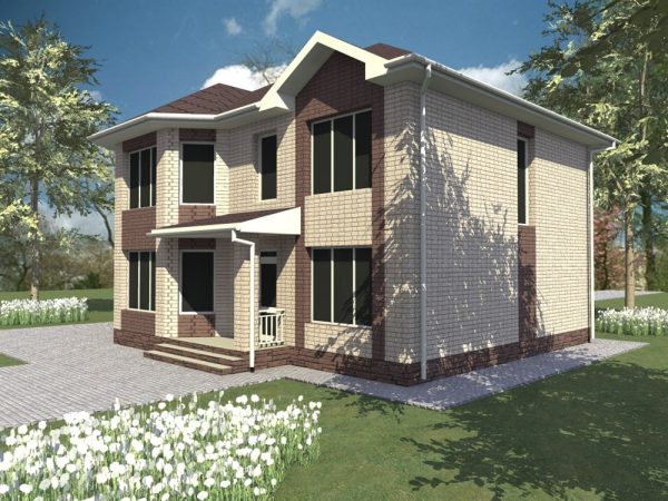 19. Проект дома D-129 Екстерьер Проект дома D-129 - фото 19