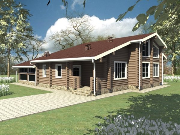 2. Проект дома D-130 Екстерьер Проект дома D-130 - фото 2