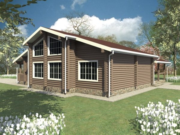 6. Проект дома D-130 Екстерьер Проект дома D-130 - фото 6