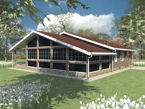 9. Проект дома D-130 Екстерьер Проект дома D-130 - фото 9