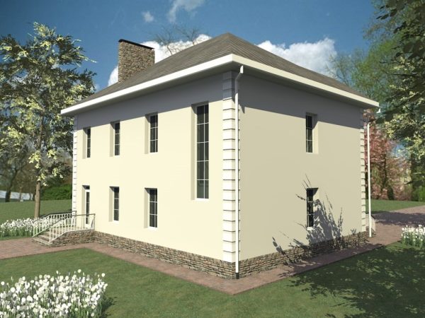 3. Проект дома D-132 Екстерьер Проект дома D-132 - фото 3
