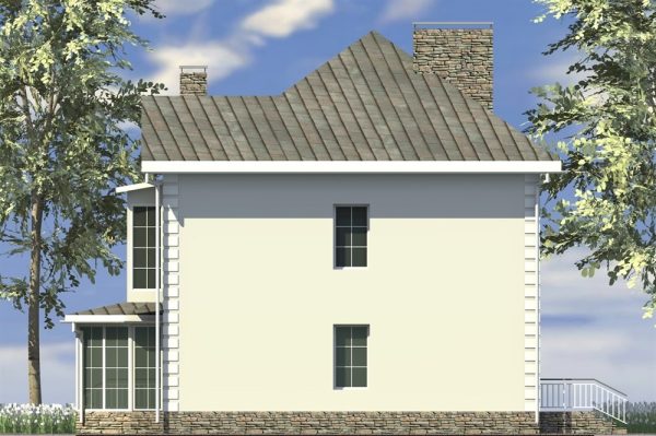 6. Проект дома D-132 Екстерьер Проект дома D-132 - фото 6