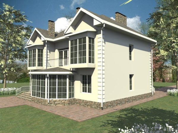 12. Проект дома D-132 Екстерьер Проект дома D-132 - фото 12