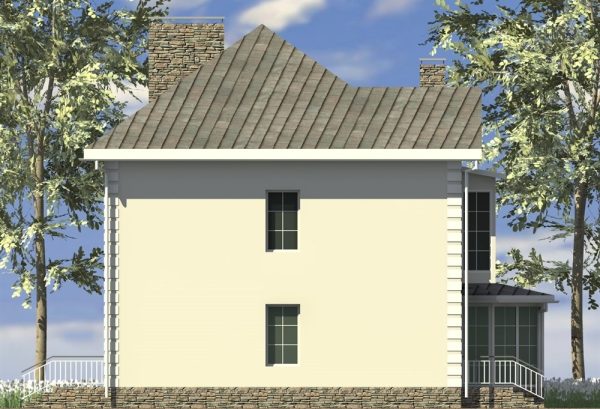 16. Проект дома D-132 Екстерьер Проект дома D-132 - фото 16