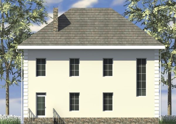 20. Проект дома D-132 Екстерьер Проект дома D-132 - фото 20