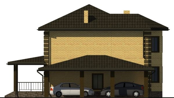 5. Проект дома D-133 Екстерьер Проект дома D-133 - фото 5