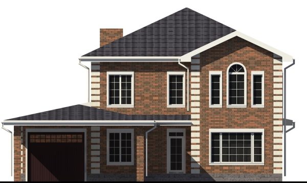 11. Проект дома D-134 Екстерьер Проект дома D-134 - фото 11