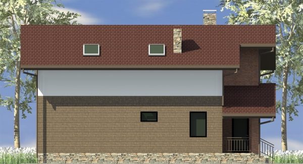 2. Проект дома D-136 Екстерьер Проект дома D-136 - фото 2