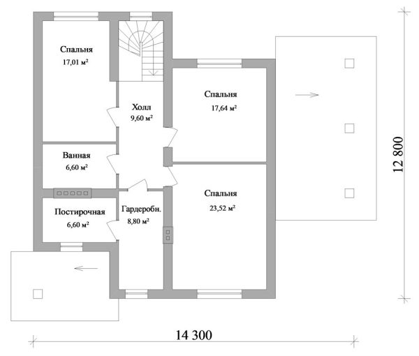 6. Проект дома D-136 Екстерьер Проект дома D-136 - фото 6