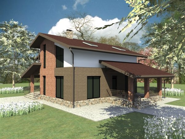 14. Проект дома D-136 Екстерьер Проект дома D-136 - фото 14