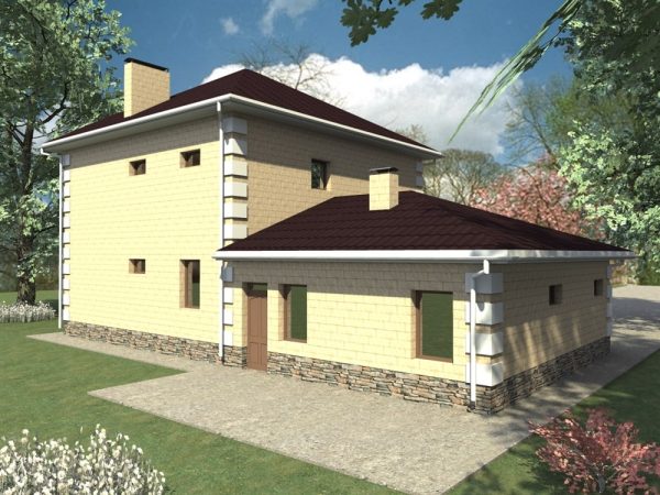 3. Проект дома D-137 Екстерьер Проект дома D-137 - фото 3