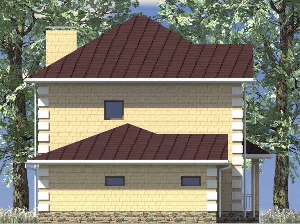 4. Проект дома D-137 Екстерьер Проект дома D-137 - фото 4