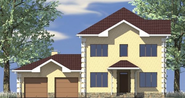 9. Проект дома D-137 Екстерьер Проект дома D-137 - фото 9