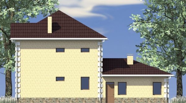 13. Проект дома D-137 Екстерьер Проект дома D-137 - фото 13