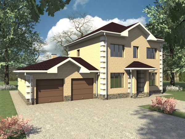 16. Проект дома D-137 Екстерьер Проект дома D-137 - фото 16