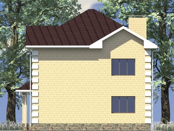 17. Проект дома D-137 Екстерьер Проект дома D-137 - фото 17