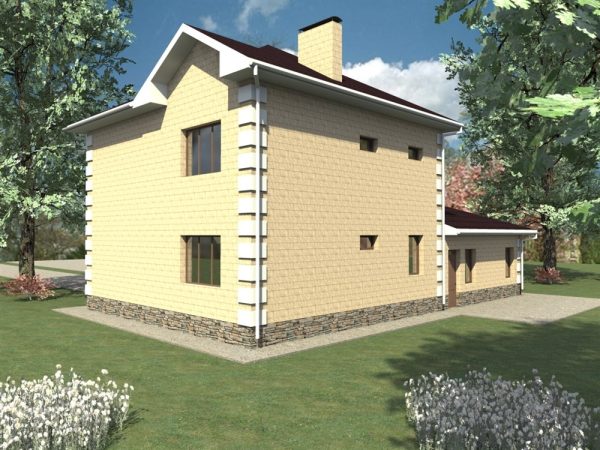 19. Проект дома D-137 Екстерьер Проект дома D-137 - фото 19