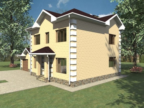 22. Проект дома D-137 Екстерьер Проект дома D-137 - фото 22