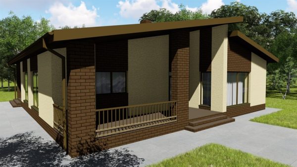 10. Проект дома D-140 Екстерьер Проект дома D-140 - фото 10
