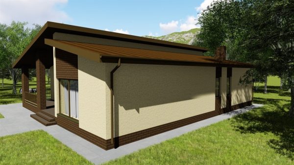20. Проект дома D-140 Екстерьер Проект дома D-140 - фото 20