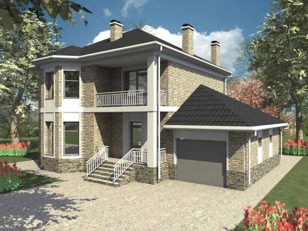 9. Проект дома D-141 Екстерьер Проект дома D-141 - фото 9