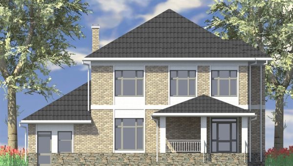 10. Проект дома D-141 Екстерьер Проект дома D-141 - фото 10