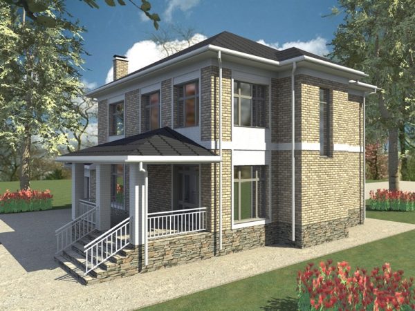 13. Проект дома D-141 Екстерьер Проект дома D-141 - фото 13