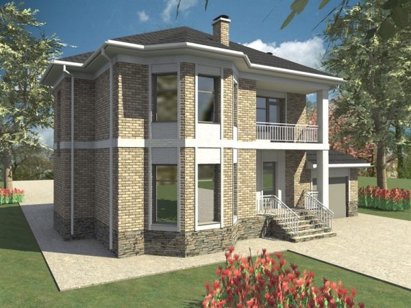19. Проект дома D-141 Екстерьер Проект дома D-141 - фото 19