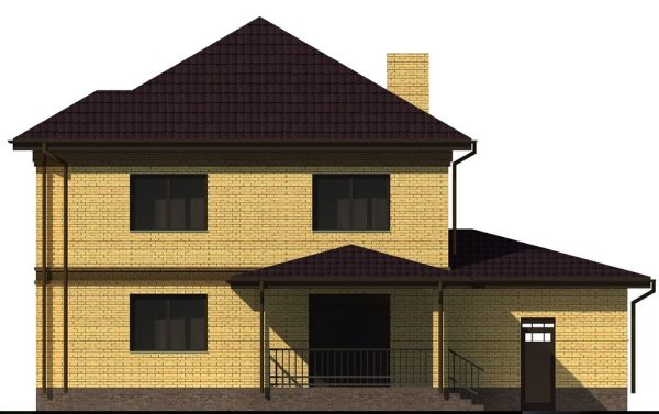 2. Проект дома D-142 Екстерьер Проект дома D-142 - фото 2