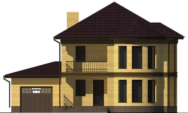 14. Проект дома D-142 Екстерьер Проект дома D-142 - фото 14