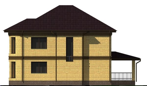 16. Проект дома D-142 Екстерьер Проект дома D-142 - фото 16