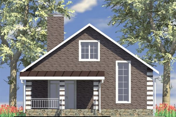 5. Проект дома D-143 Екстерьер Проект дома D-143 - фото 5