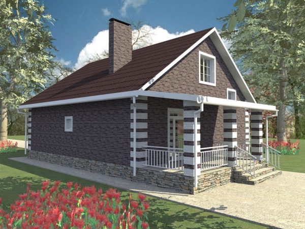 6. Проект дома D-143 Екстерьер Проект дома D-143 - фото 6