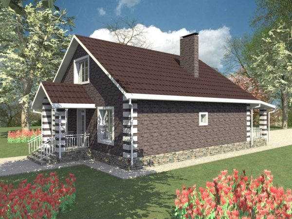 14. Проект дома D-143 Екстерьер Проект дома D-143 - фото 14