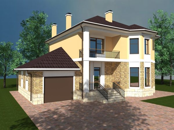 10. Проект дома D-144 Екстерьер Проект дома D-144 - фото 10
